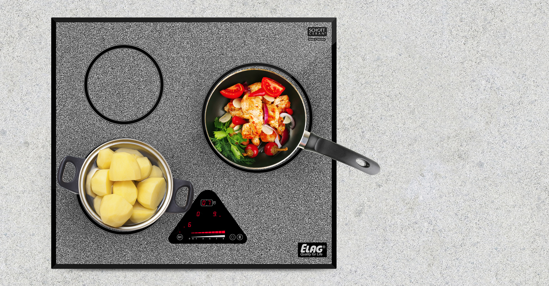 One of our best HiLight Cooktops "Made in Germany" ELAG