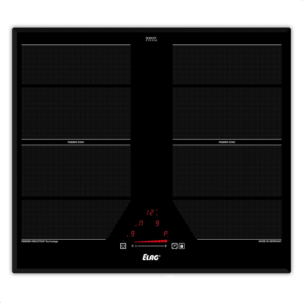 ELAG 4Zone Induction Cooktop with "FusionTechnology", 60 cm ELAG LeMax Grills & High